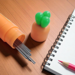 نوک مداد اتود طرح هویج