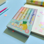 ماژیک هایلایت 6 رنگ میوه ای