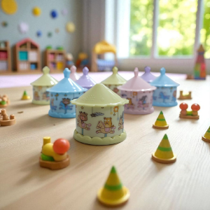 مداد تراش مخزن دار طرح شهربازی